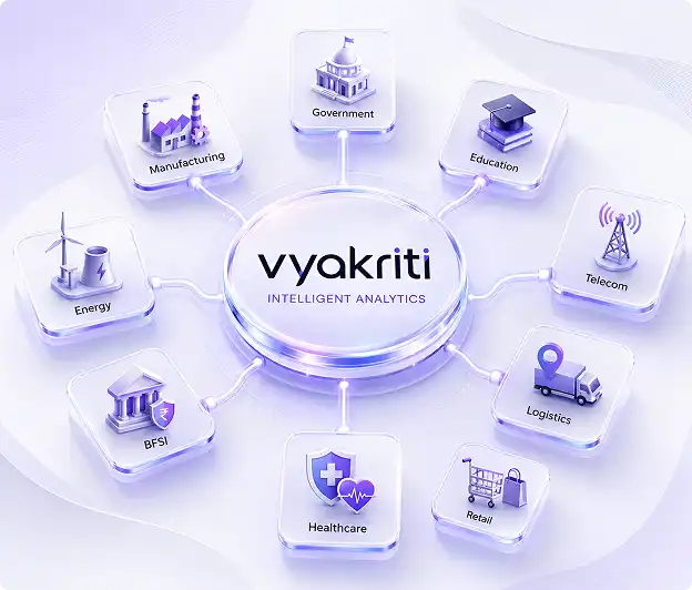 Vyakriti industry solutions illustration